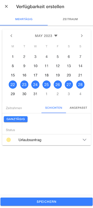 Timecount Mitarbeiter Screenshot 3