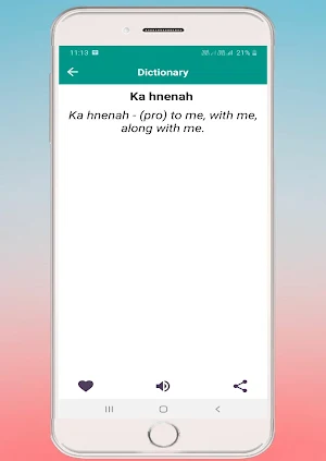Mizo Dictionary Screenshot 3