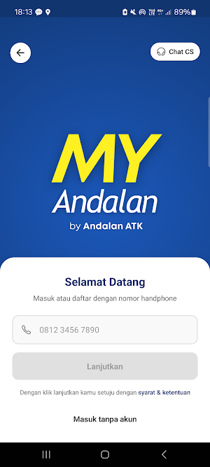 MyAndalan Screenshot 2