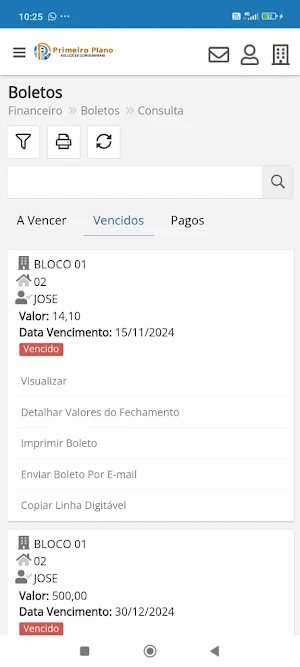 Primeiro Plano Screenshot 2