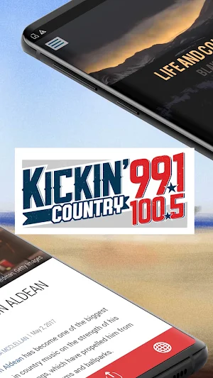 Kickin' Country 99.1/100.5 - Sioux Falls (KIKN) Screenshot 1
