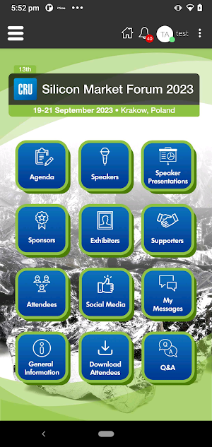 CRU Silicon Market Forum 2023 Screenshot 2