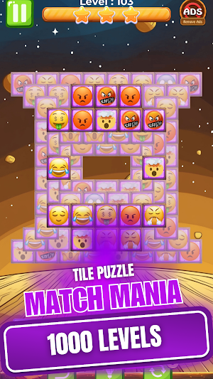 Tile Puzzle Match Mania Screenshot 1