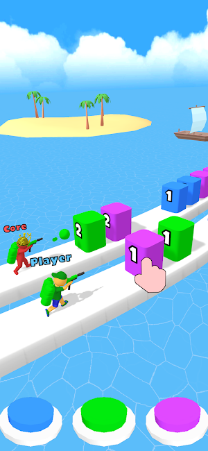 Crazy color blocks Screenshot 2