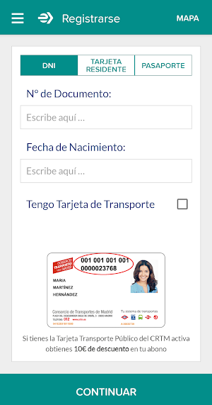 BiciMAD Screenshot 1