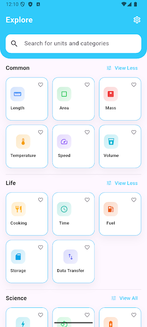 Unit Converter - Fast & Simple Screenshot 1