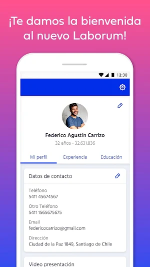 Laborum: búsquedas de trabajo Screenshot 0