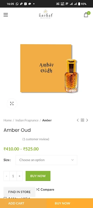 Kashaf Perfumes Screenshot 2