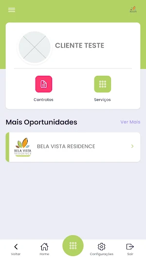 Bela Vista Residence - Cliente Screenshot 1