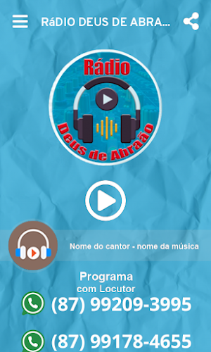 Rádio Deus de Abraão Screenshot 1