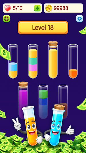 Water Sort Treasure Screenshot 2