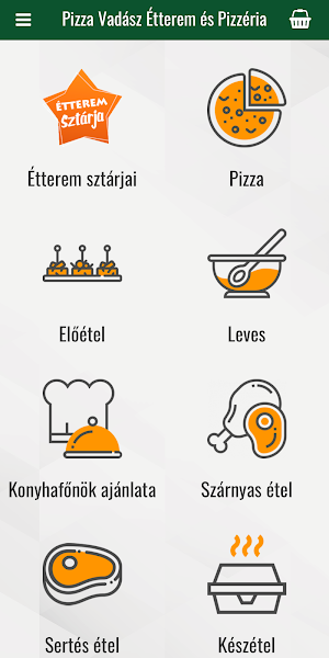 Pizza Vadász Étterem Pizzéria Screenshot 0