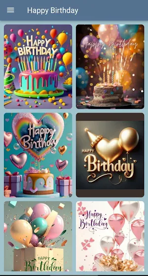 Saludos de Feliz Cumpleaños Screenshot 3