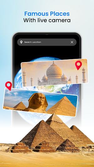 Live Earth 3D Satellite Map Screenshot 2