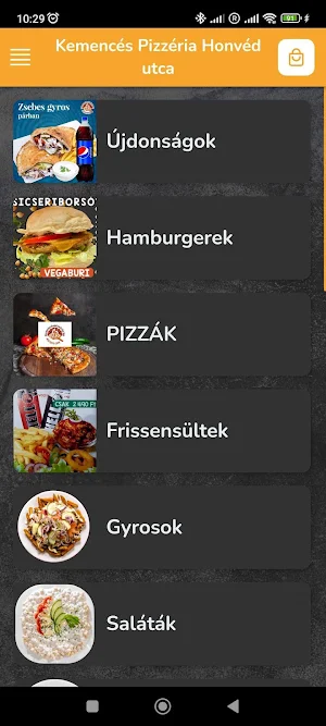 Kemencés Pizzéria Nyíregyháza Screenshot 0