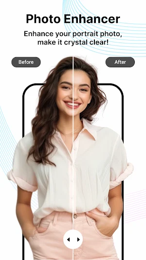 AI photo Enhancer: Pic Editor Screenshot 0