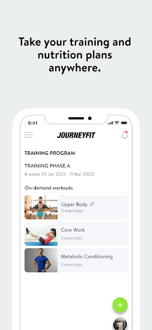 JOURNEYFIT Coaching Screenshot 2