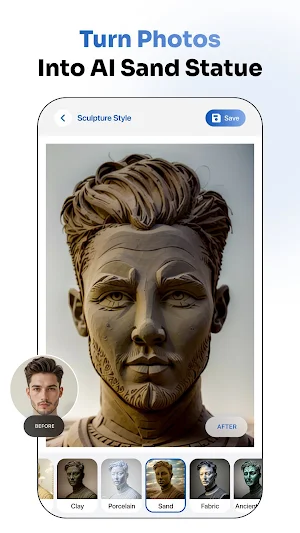 Photo Statue Maker Screenshot 1