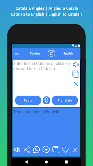 Catalan to English Translator Screenshot 0