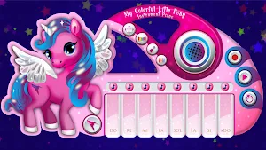 My Colorful Litle Pony Instrument Premium - Piano Screenshot 0