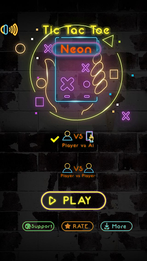 Tic Tac Toe Neon Screenshot 0