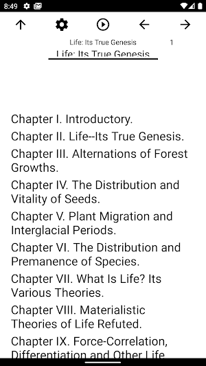 Book, Life: Its True Genesis Screenshot 0