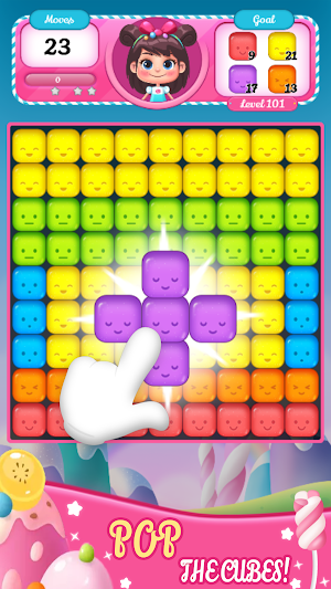 Pop Blocks:Candy Blocks Game Screenshot 2