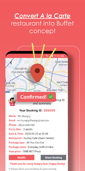 Hungry Hub - Thailand Dining Offer App Screenshot 3