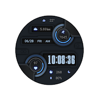 Blue Anomaly For Wear OS
