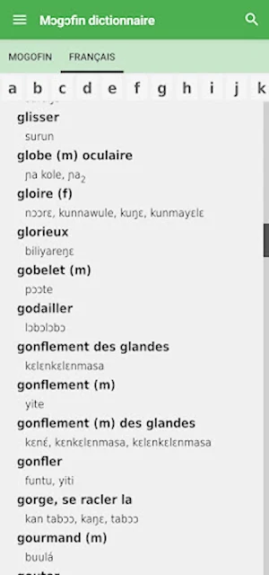 Mogofin dictionnaire Screenshot 3