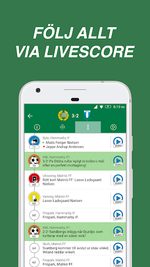 Hammarby Fotboll Live Screenshot 3