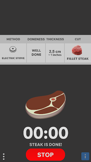 Steak Timer Screenshot 3