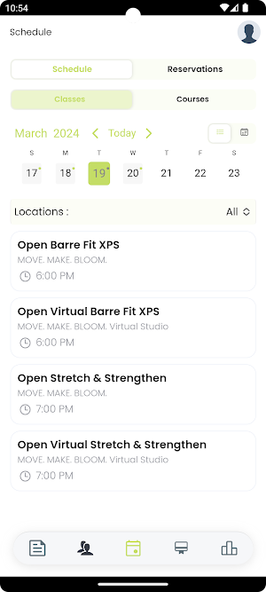 MOVE MAKE BLOOM- Dance+Fitness Screenshot 1