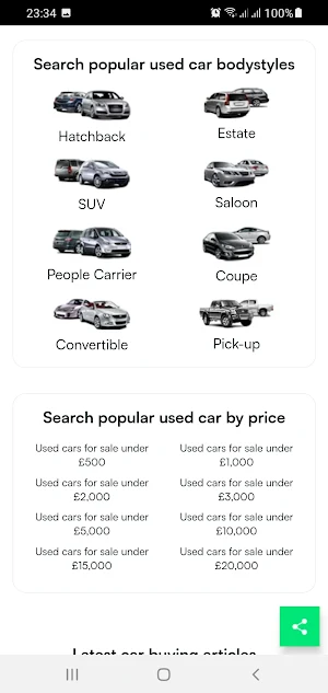 Used Cars UK Screenshot 2