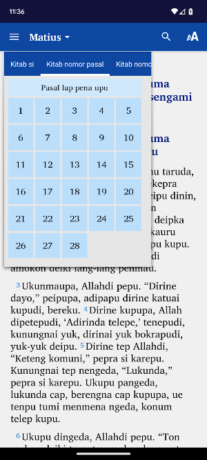 Ketengban Bible Screenshot 1