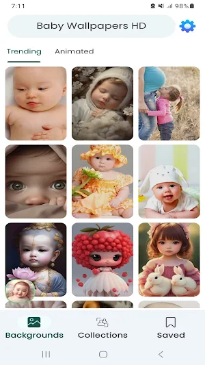 Baby Wallpapers HD Screenshot 0
