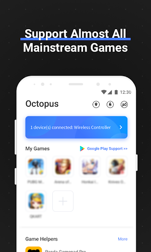 Octopus - Gamepad, Mouse, Keyboard Keymapper Screenshot 0
