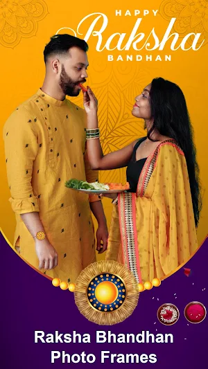 Raksha Bandhan Photo Frame Screenshot 0