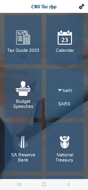 CMS Tax App Screenshot 0