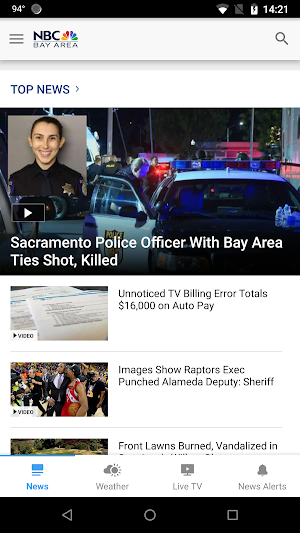 NBC Bay Area Screenshot 1