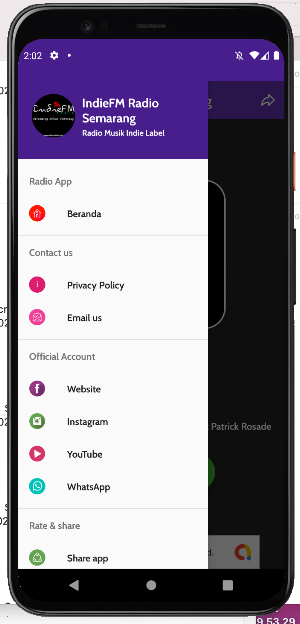 IndieFM Radio screenshot 4