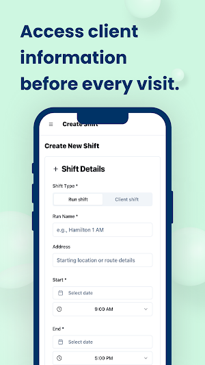 HRM Homecare Screenshot 2