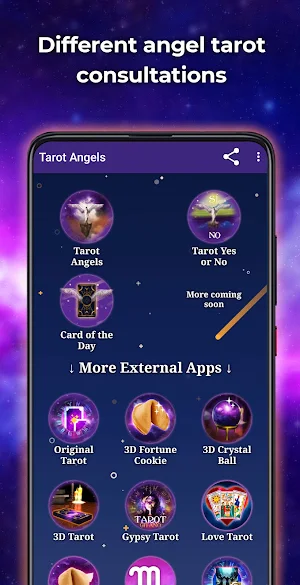 Angels Tarot Free Screenshot 2