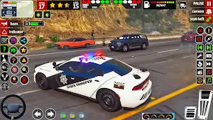 City Police Car Game Chase 3D Screenshot 2
