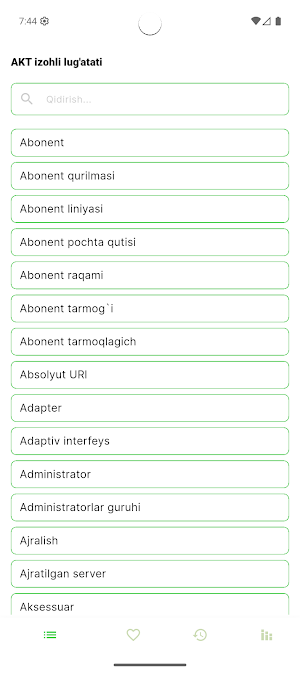 AKT izohli lug'ati Screenshot 0