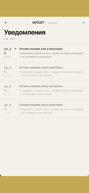 Outlet Vintage Screenshot 1