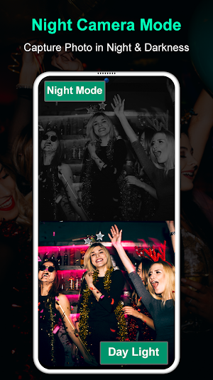 Night Camera Mode & HD Photo Video Filter Screenshot 2