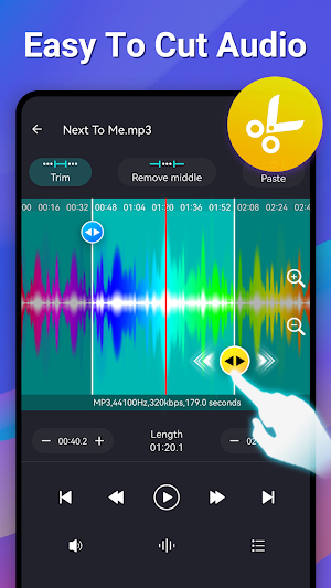 Ringtone Maker & MP3 Cutter Screenshot 1