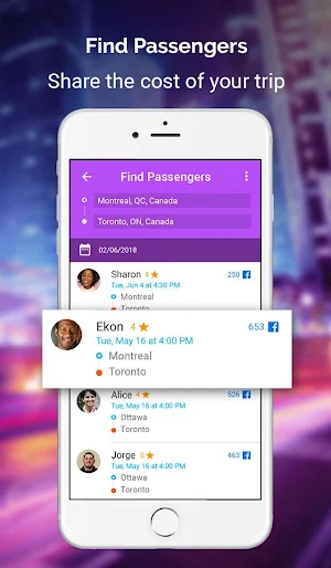 gobyRIDE – rideshare anywhere! Earn rewards! Screenshot 1