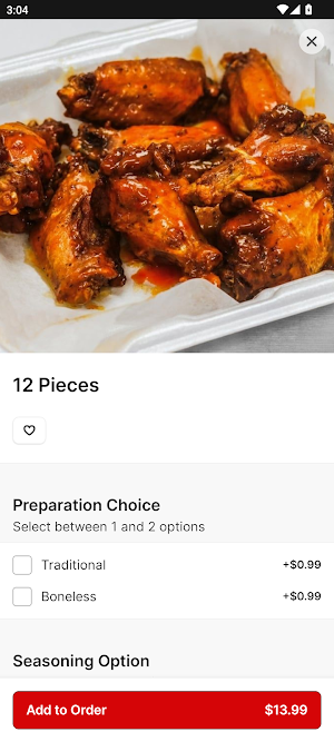 Mikes Wings To Go Screenshot 3
